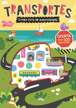 Best Livros Mch O Meu Livro Autocolantes - Transportes