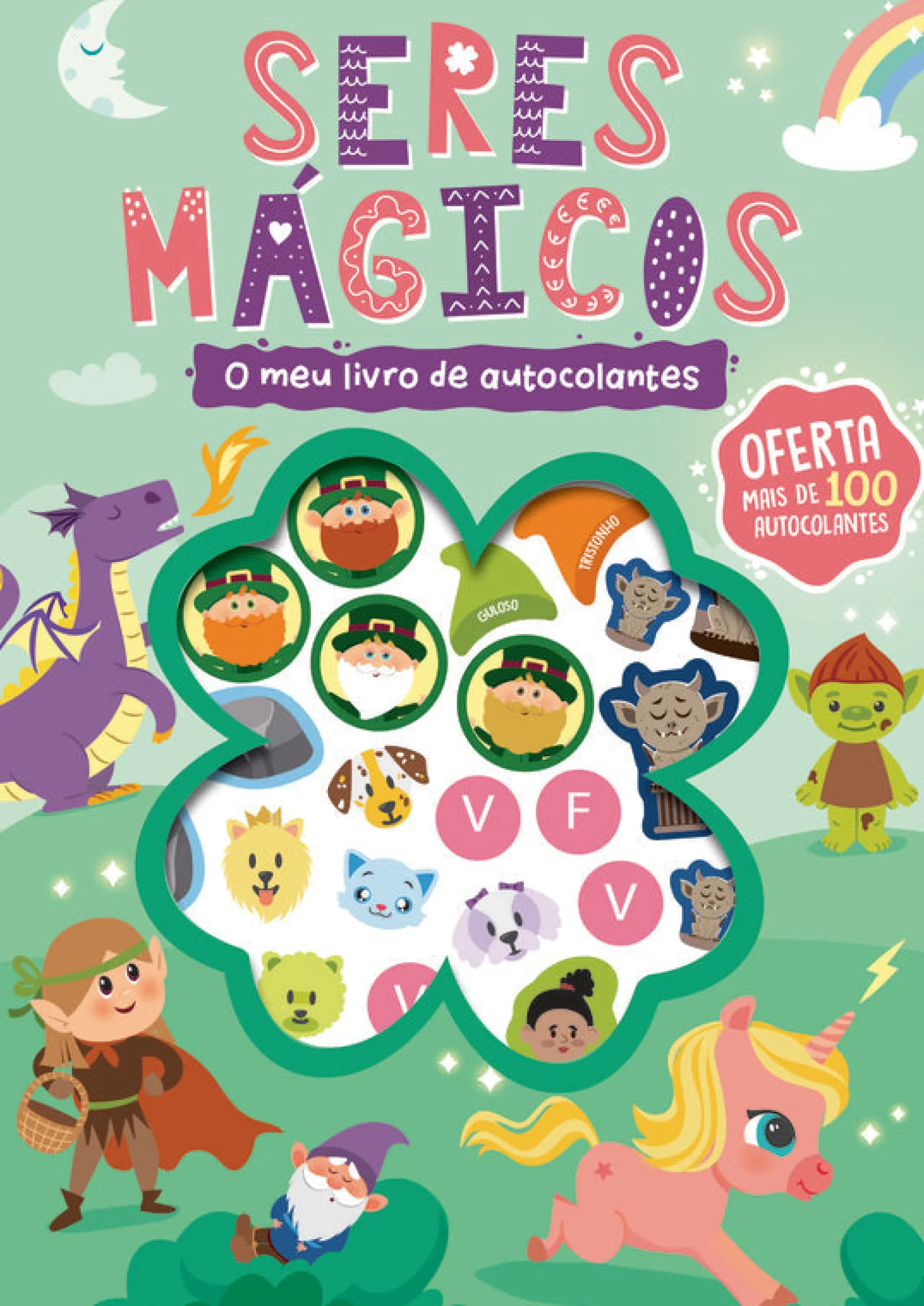 Livros Mch O Meu Livro Autocolantes - Seres Mágicos