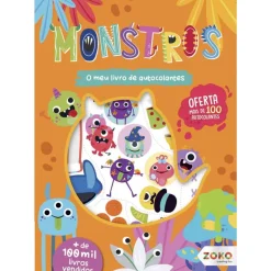 Outlet Zoko O Meu Livro de Autocolantes - os Monstros