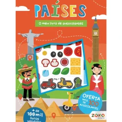 Discount Zoko O Meu Livro de Autocolantes - os Países: Livro de Atividades com Oferta de Autocolantes
