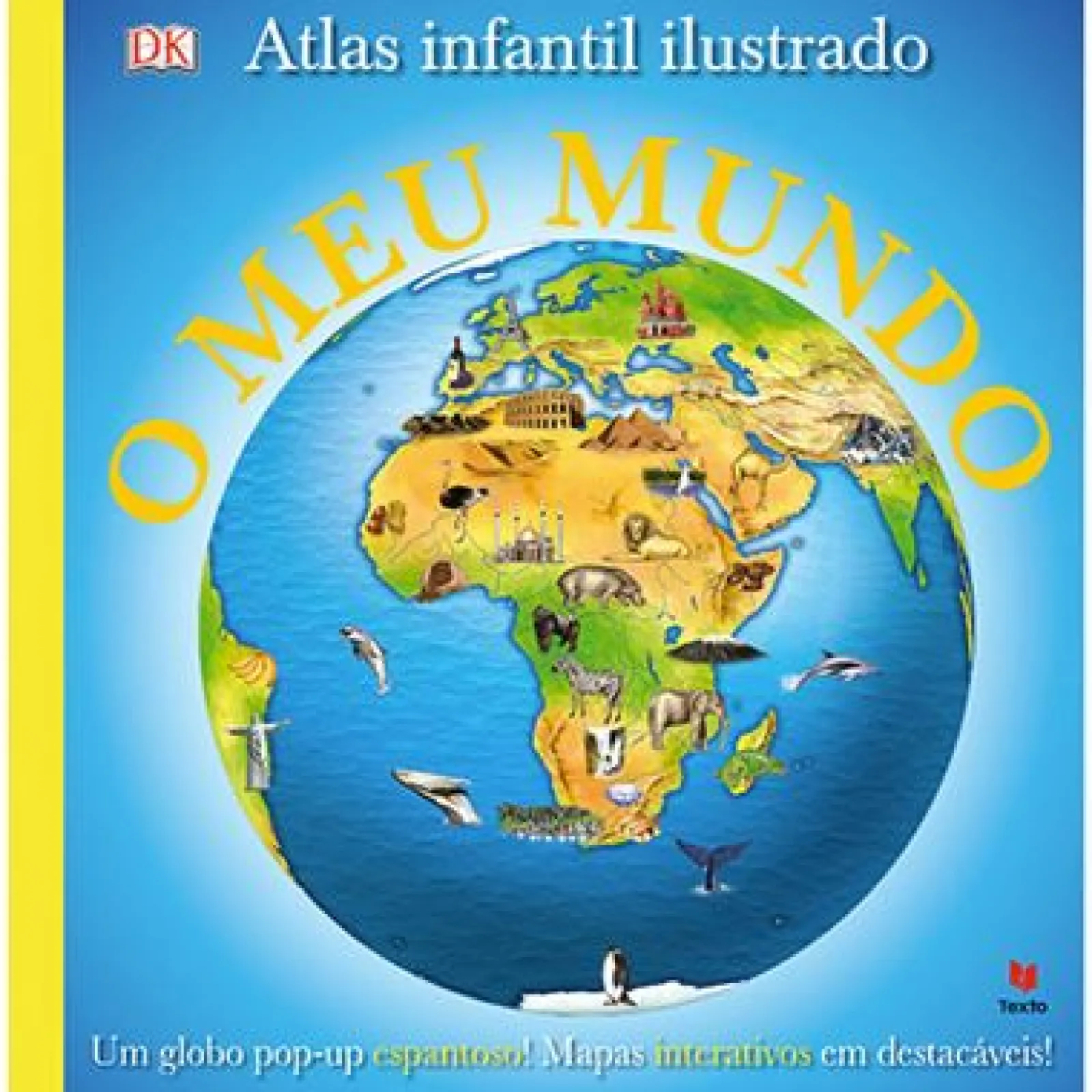 Outlet Texto Editores O Meu Mundo de Dorling Kindersley - Atlas Infantil Ilustrado