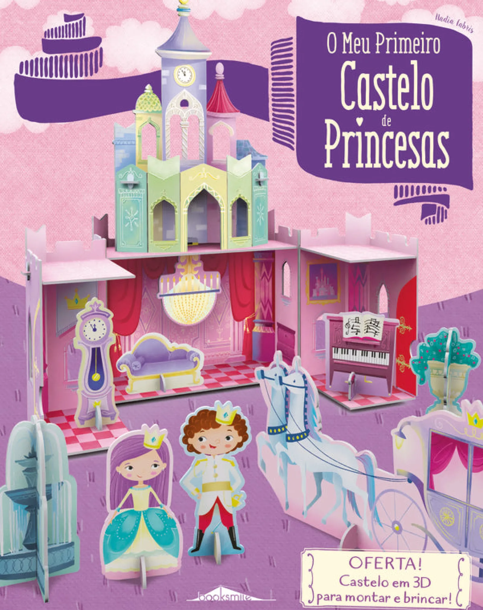 Booksmile O Meu Primeiro Castelo de Princesas de Irena Trevisan