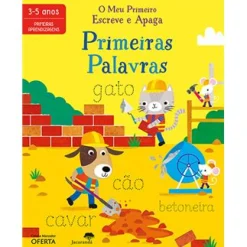 Jacarandá O Meu Primeiro Escreve e Apaga - Primeiras Palavras