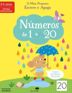 Jacarandá O Meu Primeiro Escreve e Apaga - Números 1 a 20