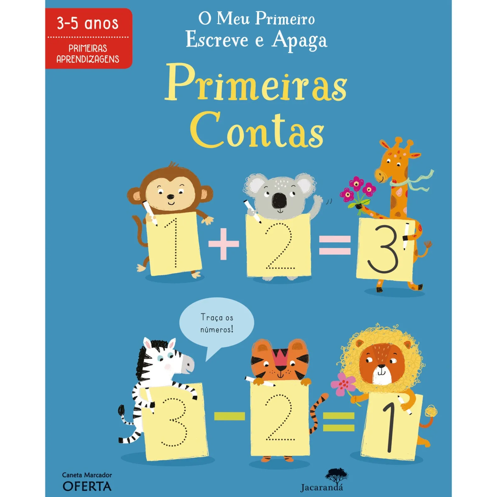 Jacarandá O Meu Primeiro Escreve e Apaga - Primeiras Contas