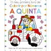 Booksmile O Meu Primeiro Livro de Colorir por Números - A Quinta de Moira Butterfield