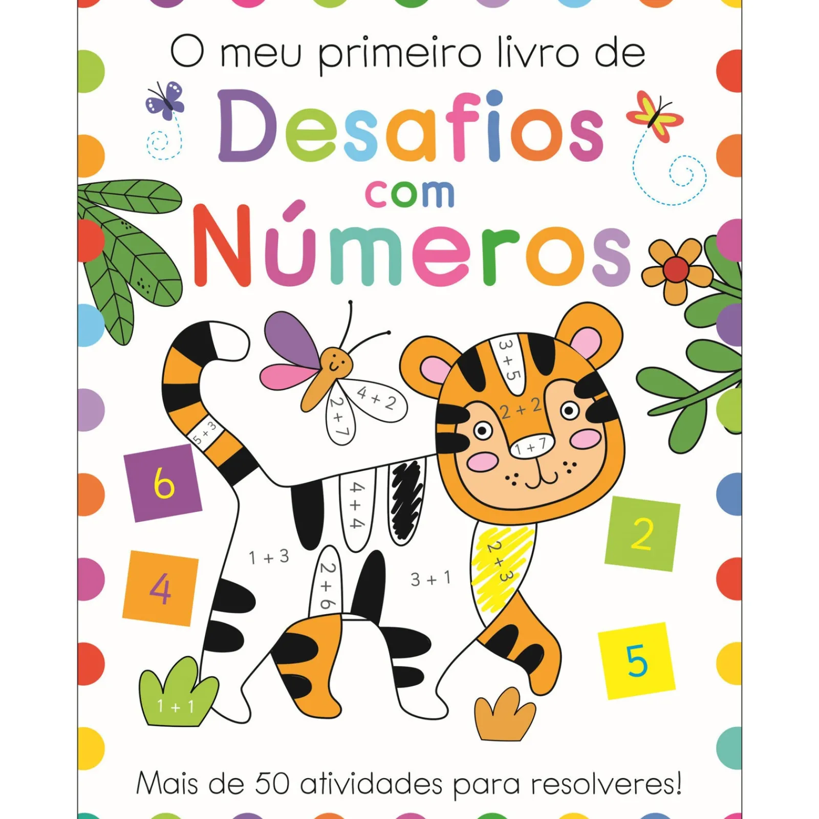 Booksmile O Meu Primeiro Livro de Desafios com Números de Eve Robertson