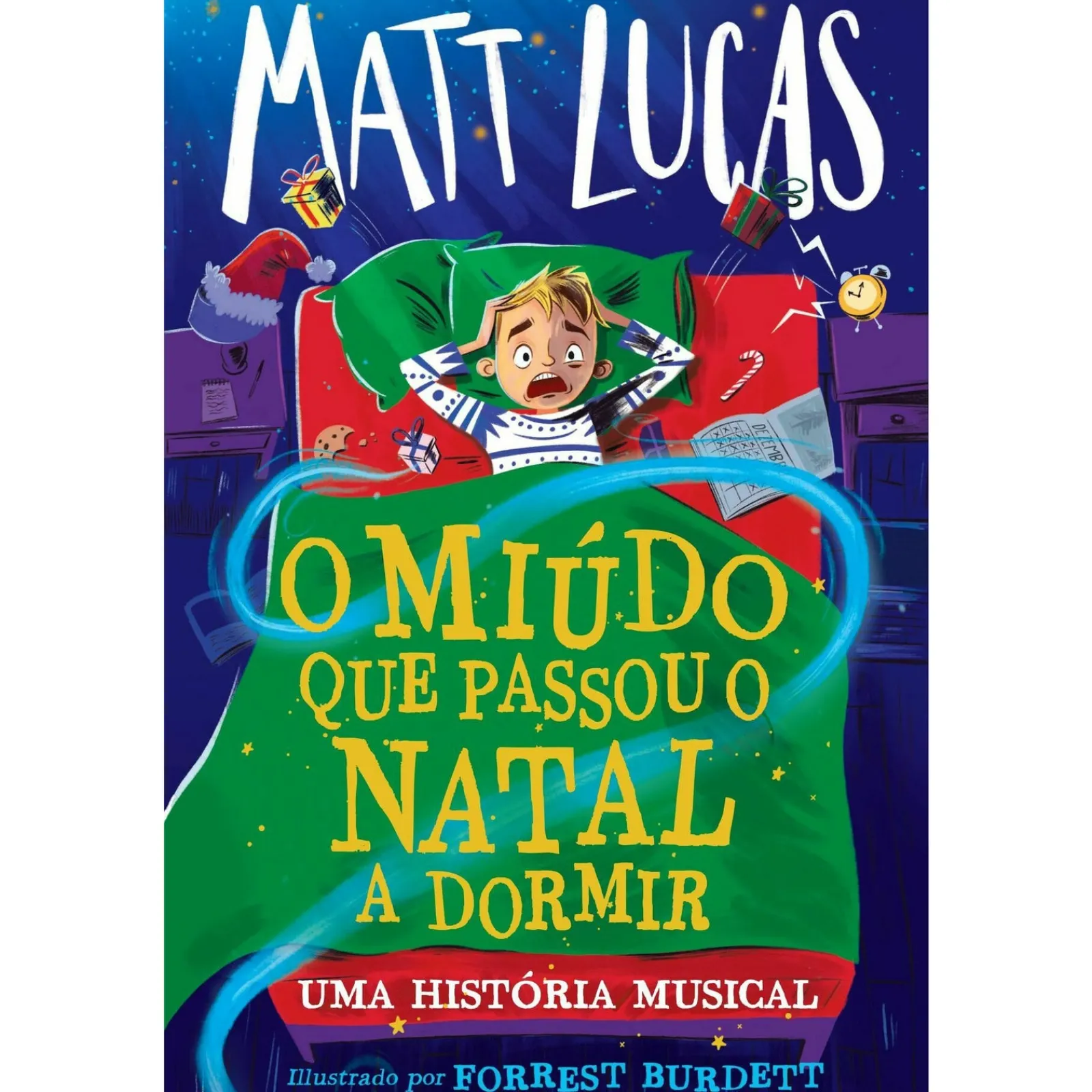 Oficina Livro O Miúdo que Passou o Natal a Dormir de Matt Lucas