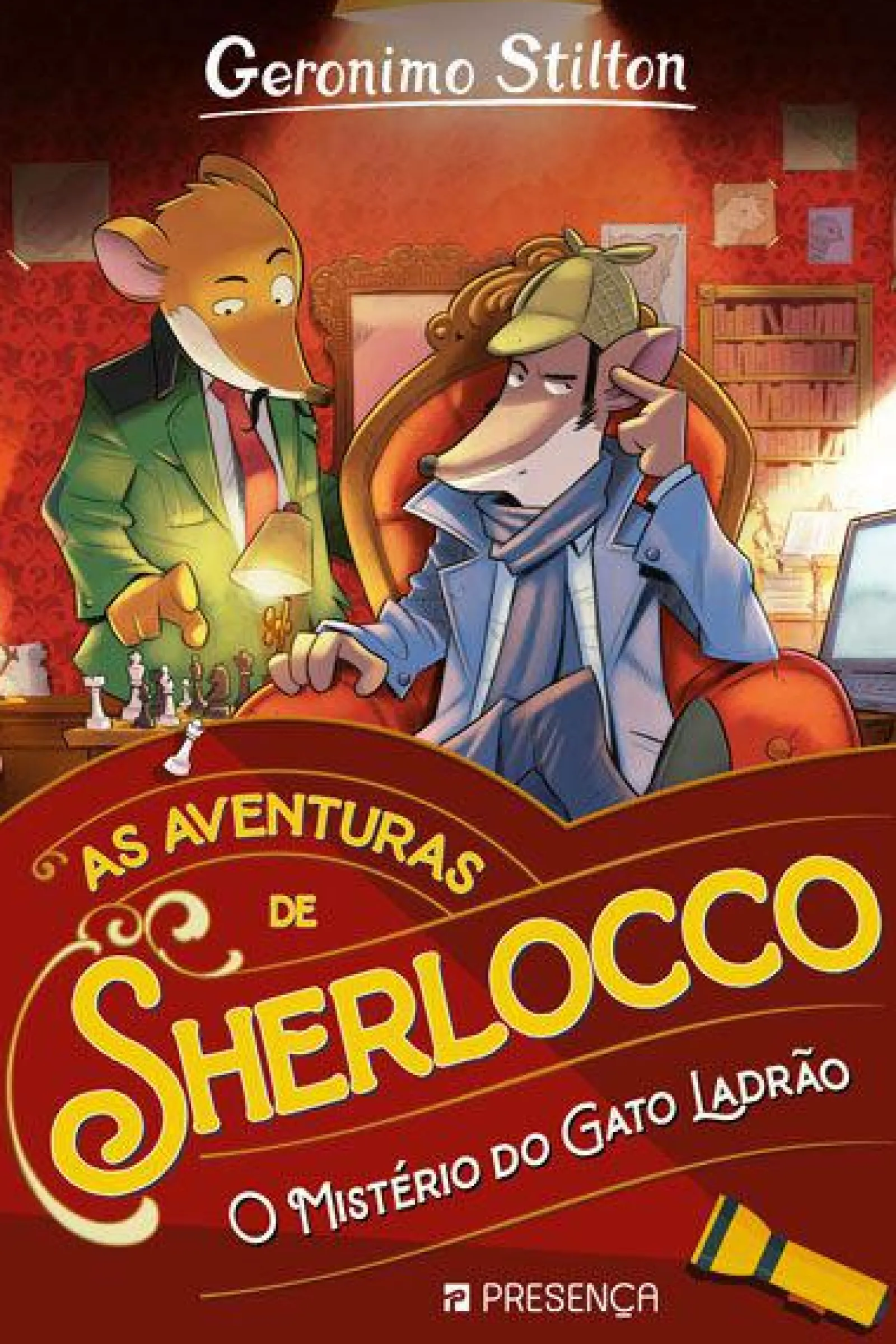 Presença O Mistério do Gato Ladrão de Geronimo Stilton