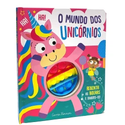 New Oficina Livro O Mundo dos Unicórnios de Carrie Hennon