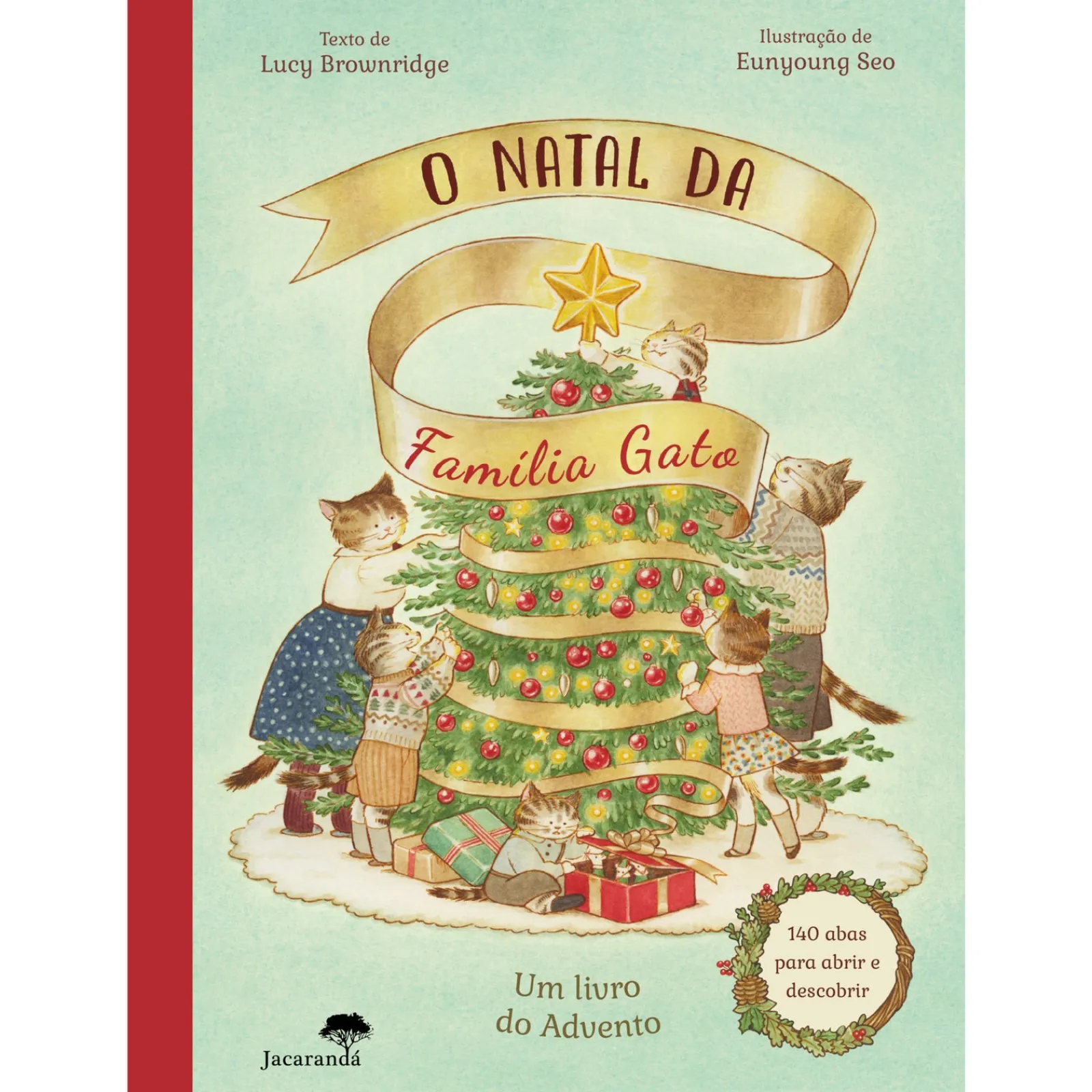 Outlet Jacarandá O Natal da Família Gato de Lucy Brownridge - Um Livro do Advento