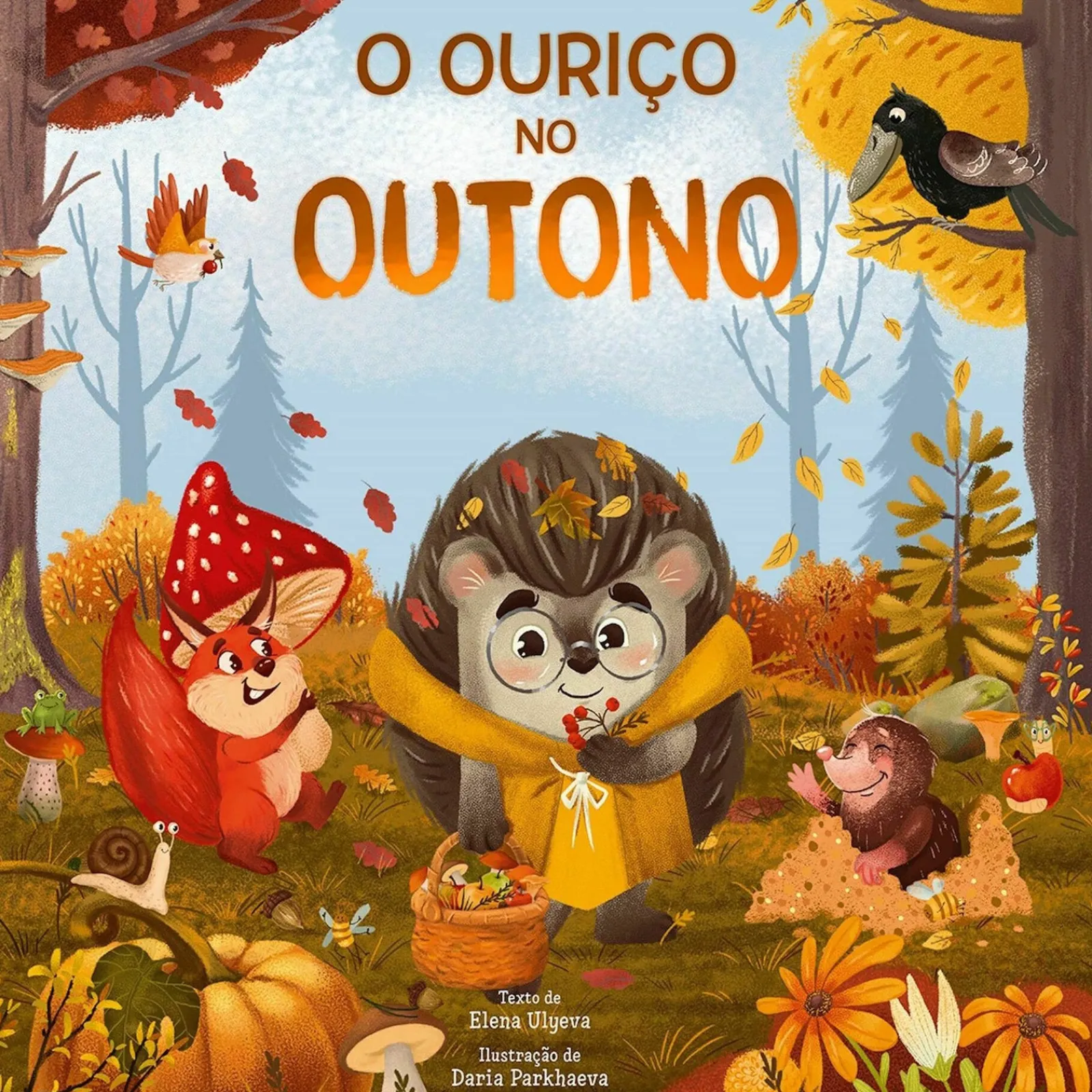 Hot Porto Editora O Ouriço no Outono de Elena Ulyeva