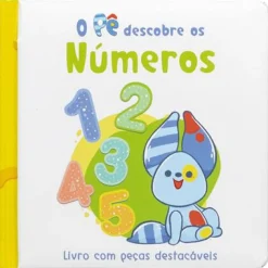 Porto Editora O Pê Descobre os Números de Cláudia Dias - Livro com Peças Destacáveis