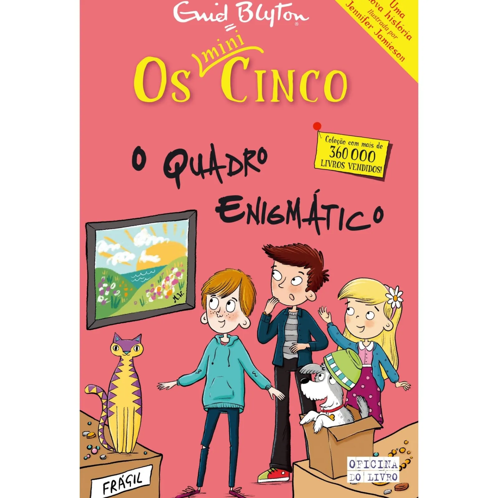Discount Oficina Livro O Quadro Enigmático de ENID BLYTON
