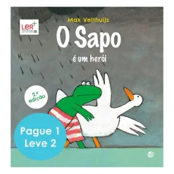 Zero A Oito O Sapo é um Herói | o Sapo Está Triste de Max Velthuijs
