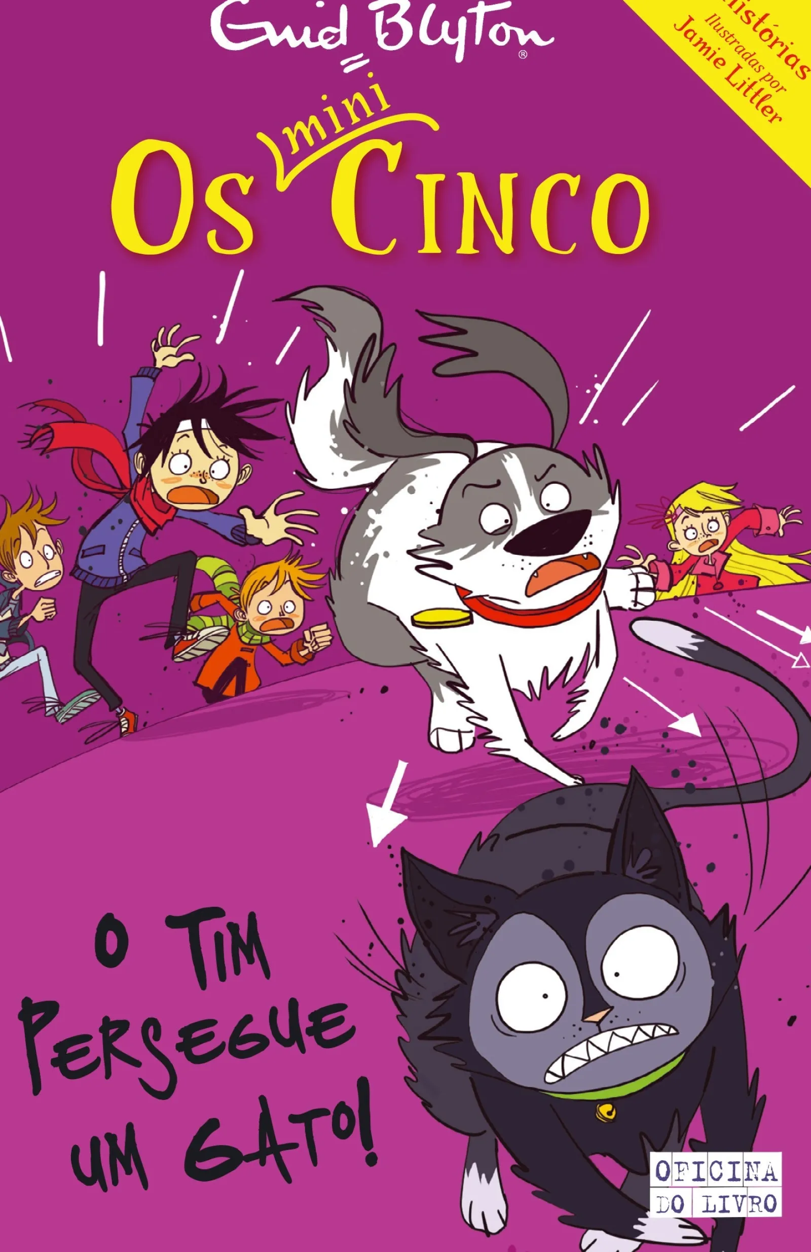 Oficina Do Livro O Tim Persegue um Gato! de Enid Blyton Os Mini-Cinco N.º 8