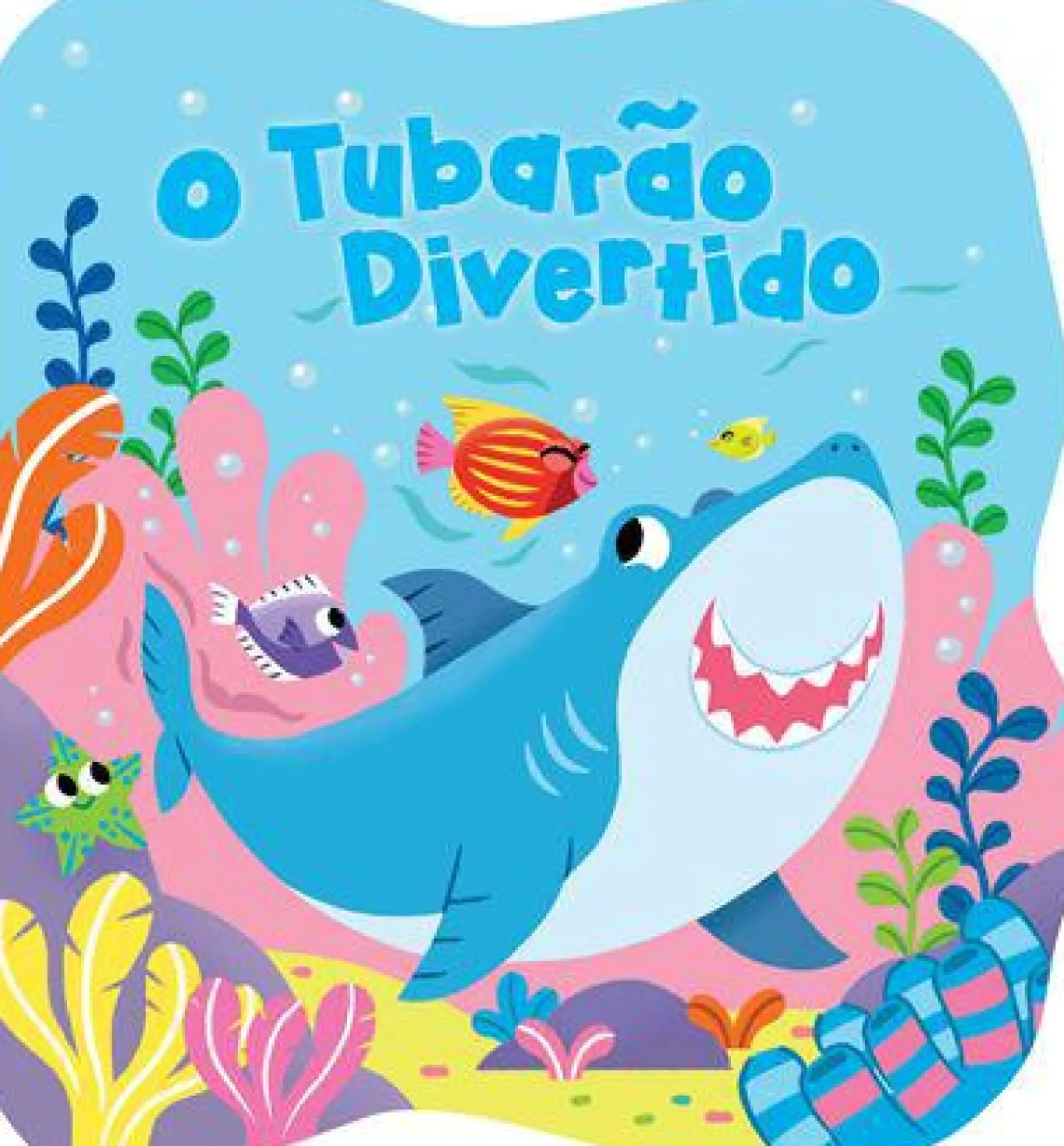 Joybooks O Tubarão Divertido de Vários Autores - Livro de Banho Mágico