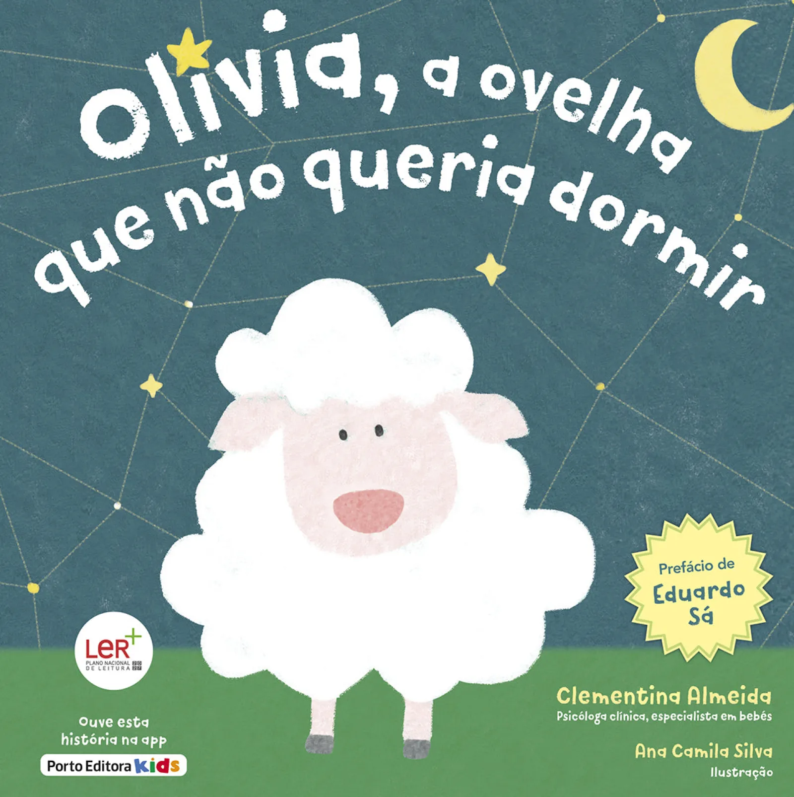 Porto Editora Olívia, a Ovelha que Não Queria Dormir de Clementina Almeida