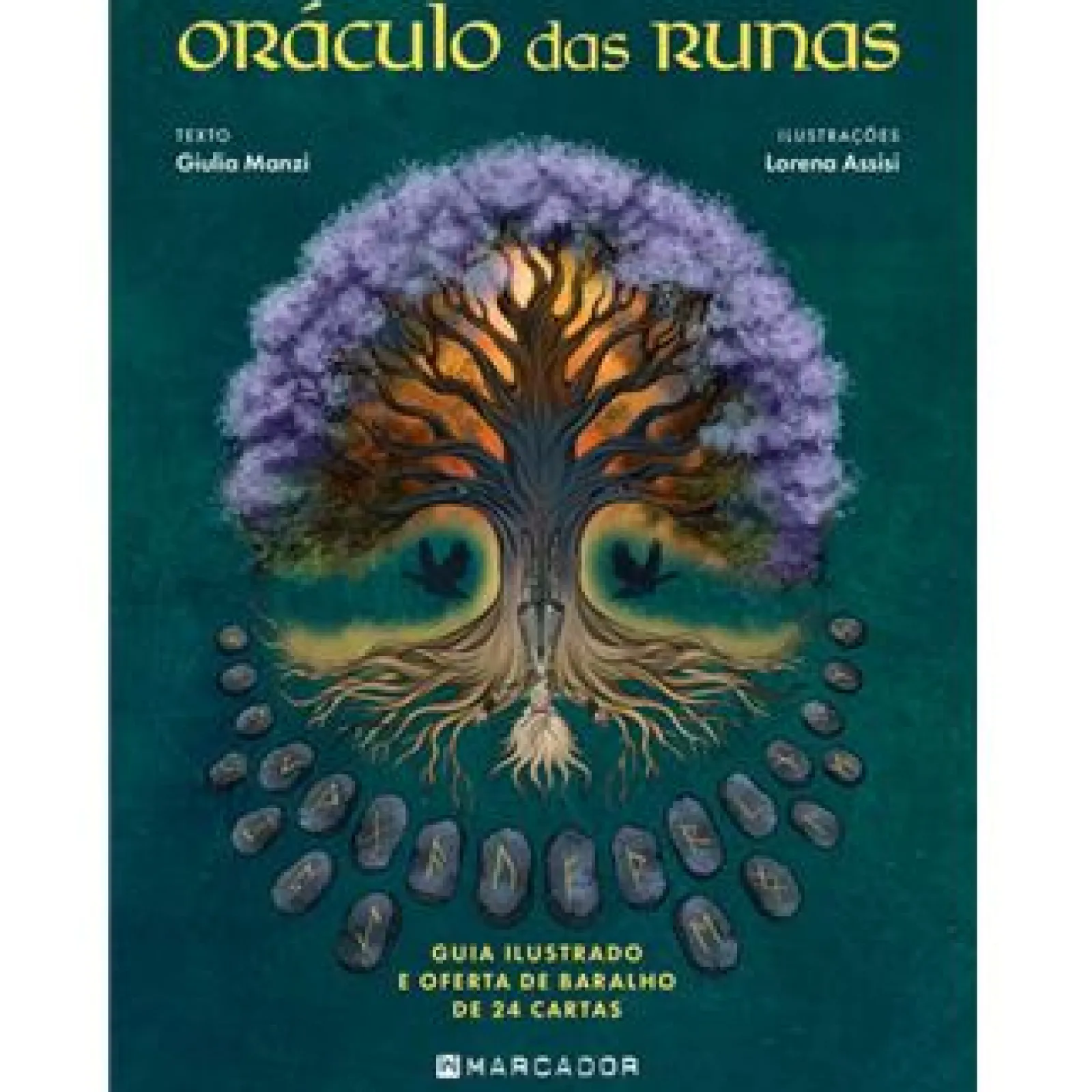 Marcador Oráculo das Runas de Giulia Manzi