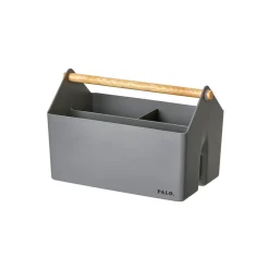 Best Litem Organizador Cesto com pega Madeira Cinza