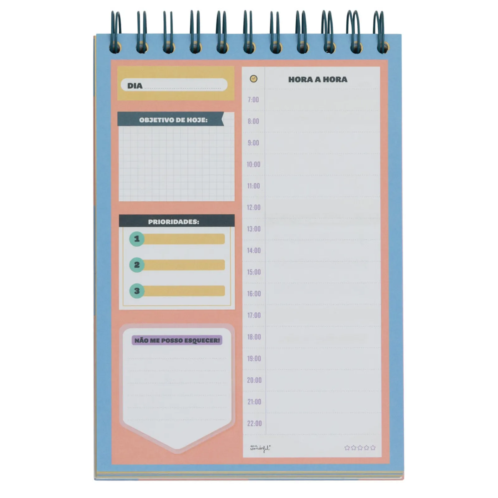 Clearance Mr. Wonderful Organizador Diário - Muitos Dias, Muitos Planos