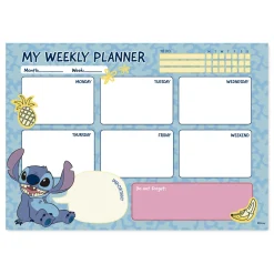 Discount Disney Organizador Semanal A4 - Stitch Tropical