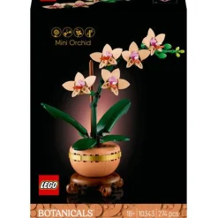 Lego Orquídea Em Miniatura
