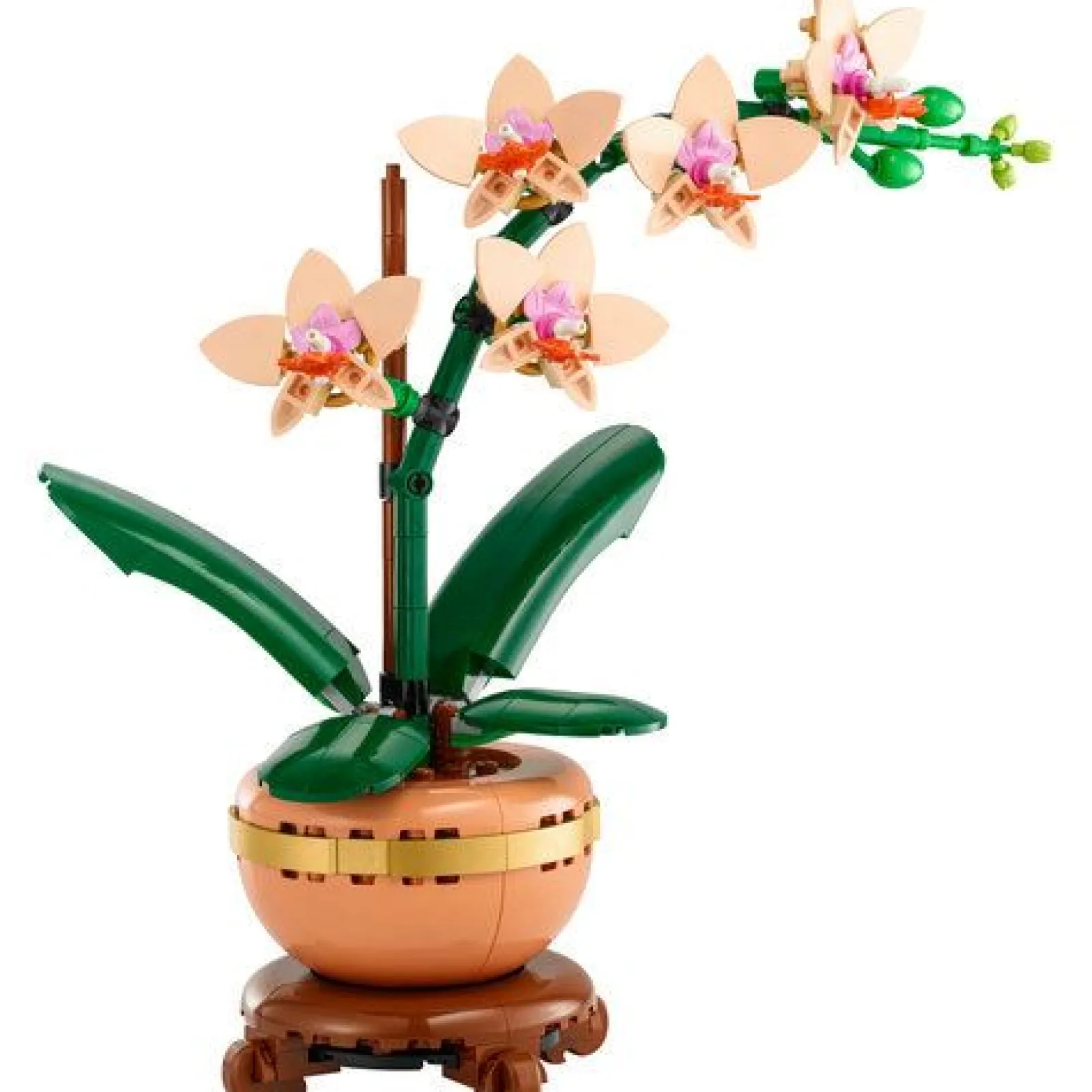 Lego Orquídea Em Miniatura