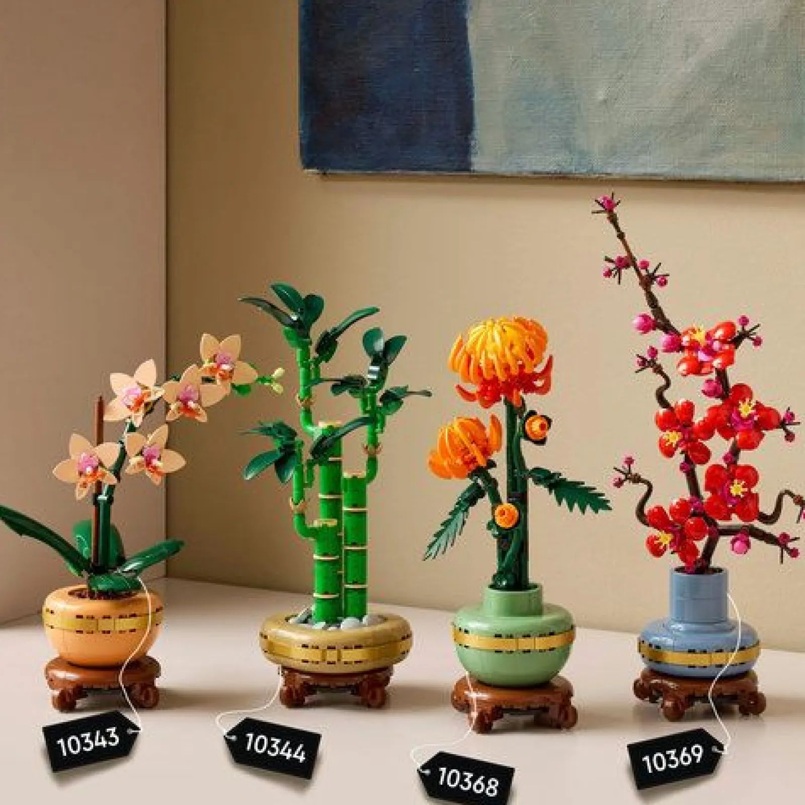 Lego Orquídea Em Miniatura