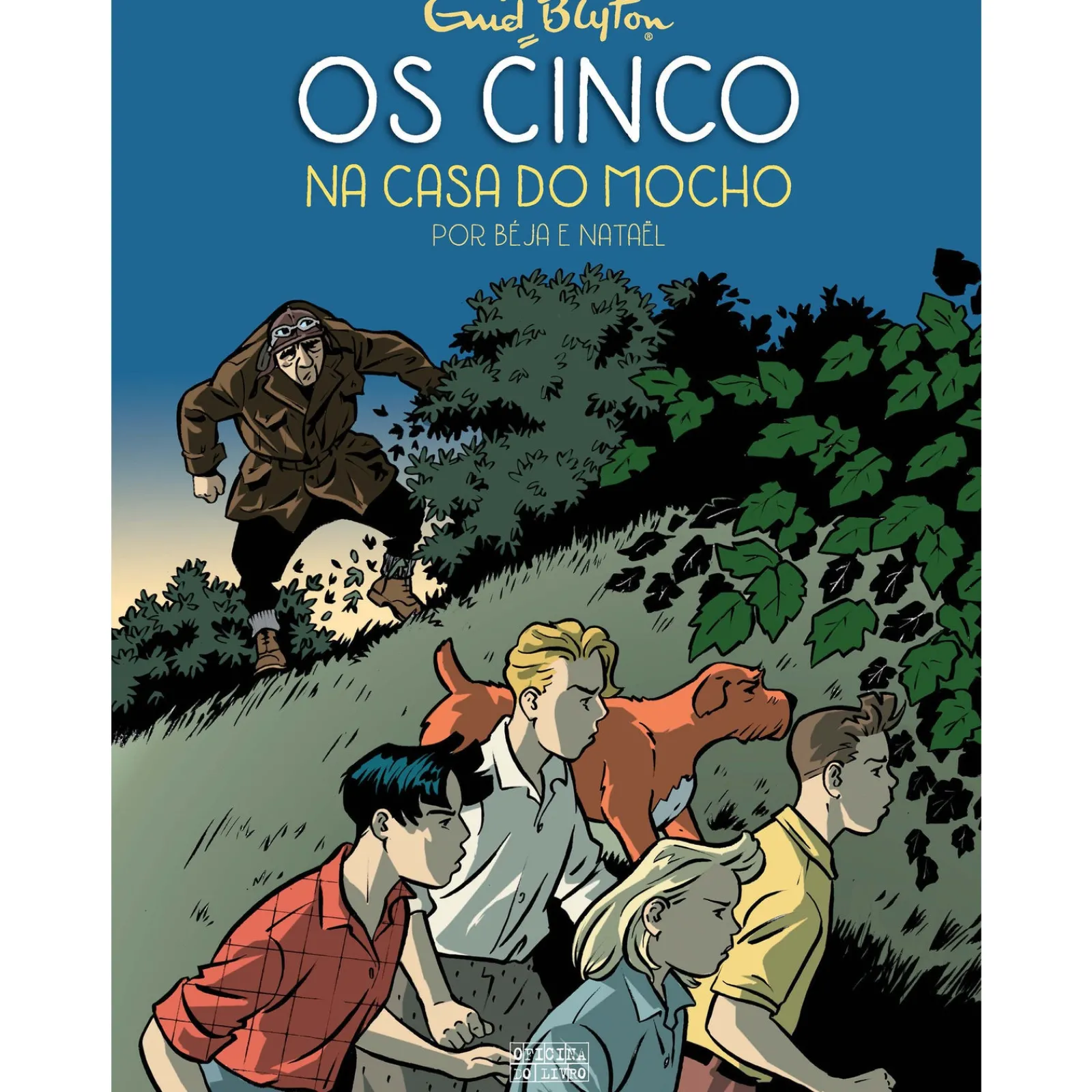 Oficina Livro Os Cinco em BD Nº 5 - os Cinco na Casa do Mocho de Enid Blyton