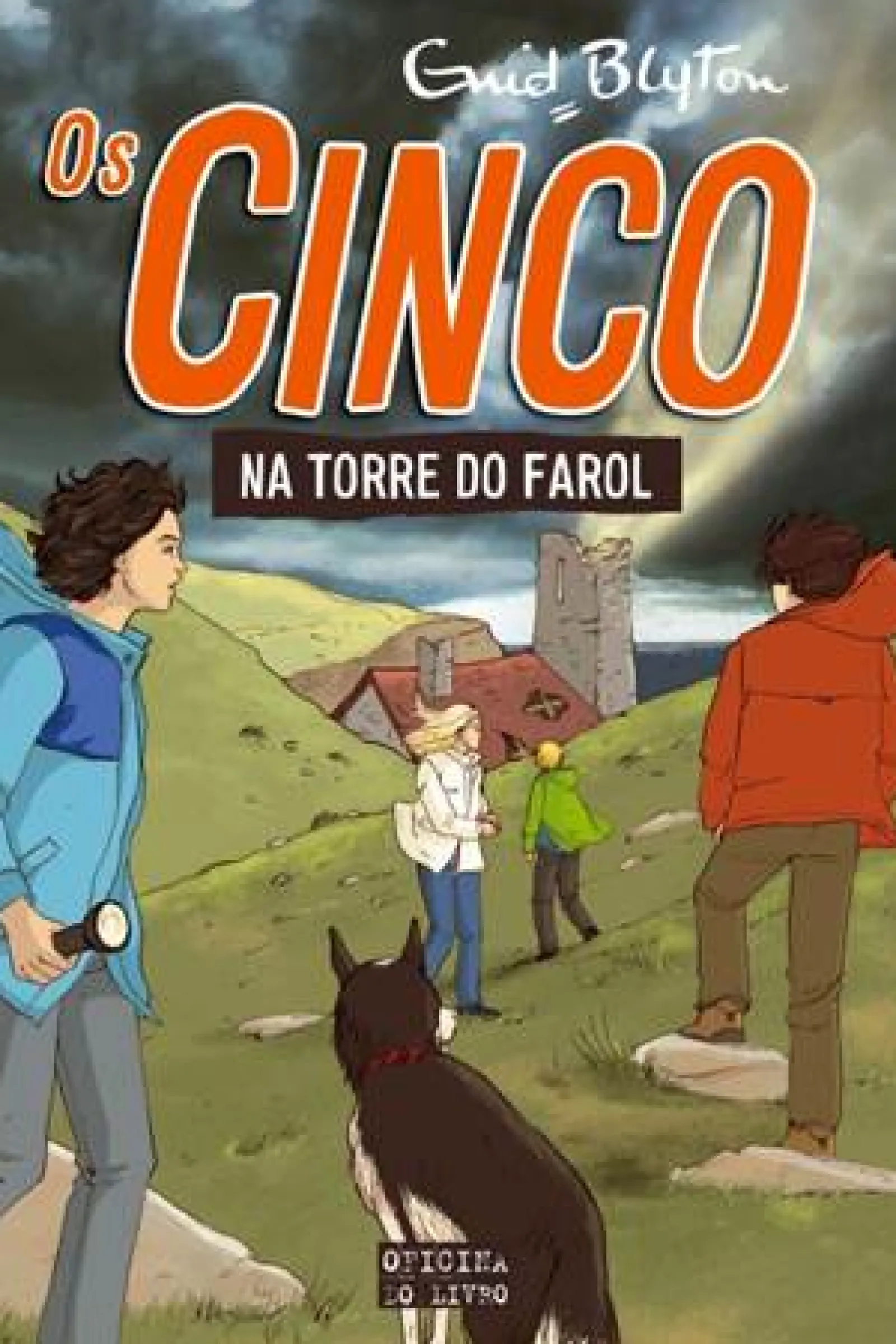 Oficina Livro Os Cinco Nº 12 - os Cinco na Torre do Farol de Enid Blyton