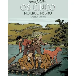 Hot Oficina Livro Os Cinco no Lago Negro de Enid Blyton