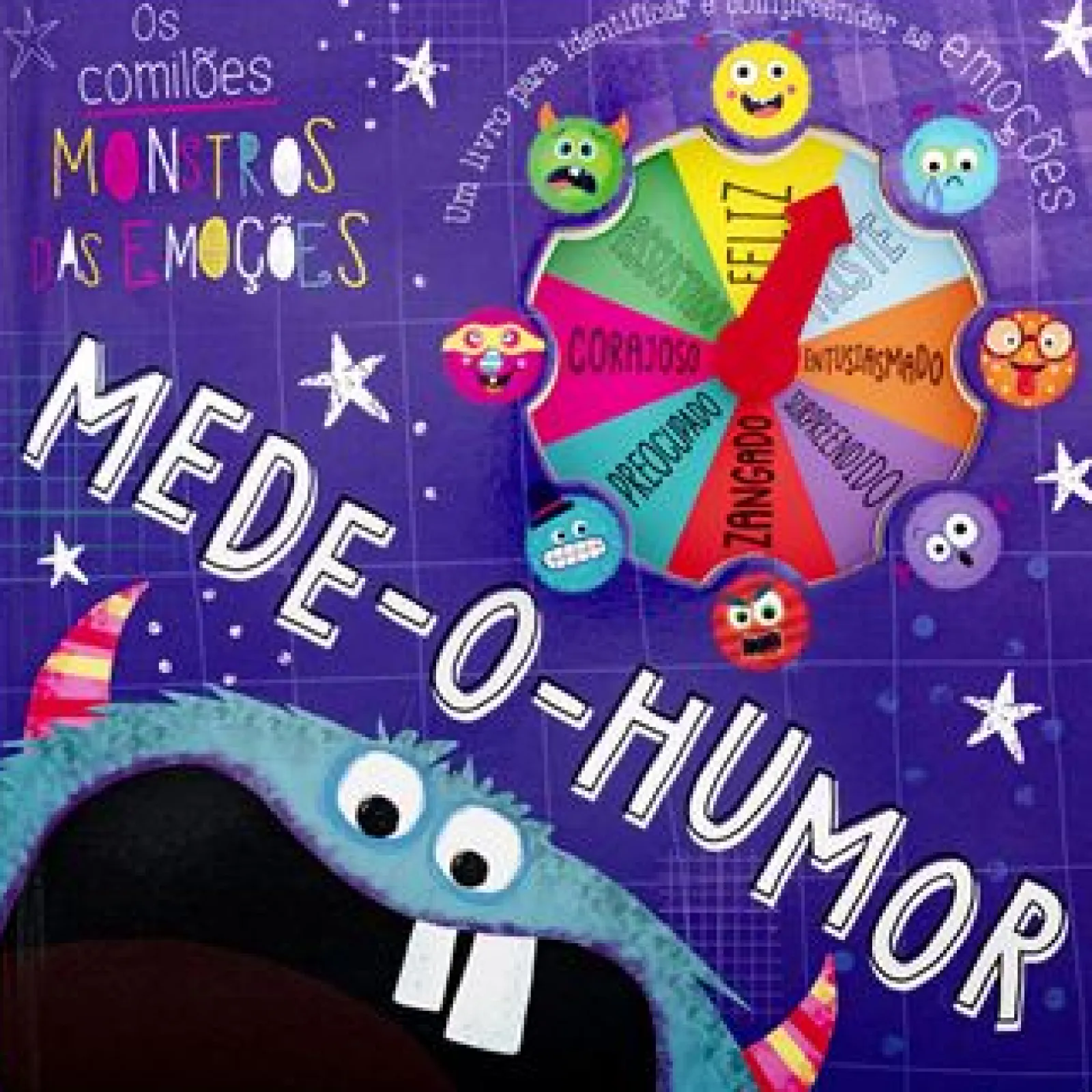 Porto Editora Os Comilões Monstros das Emoções - Mede-O-Humor
