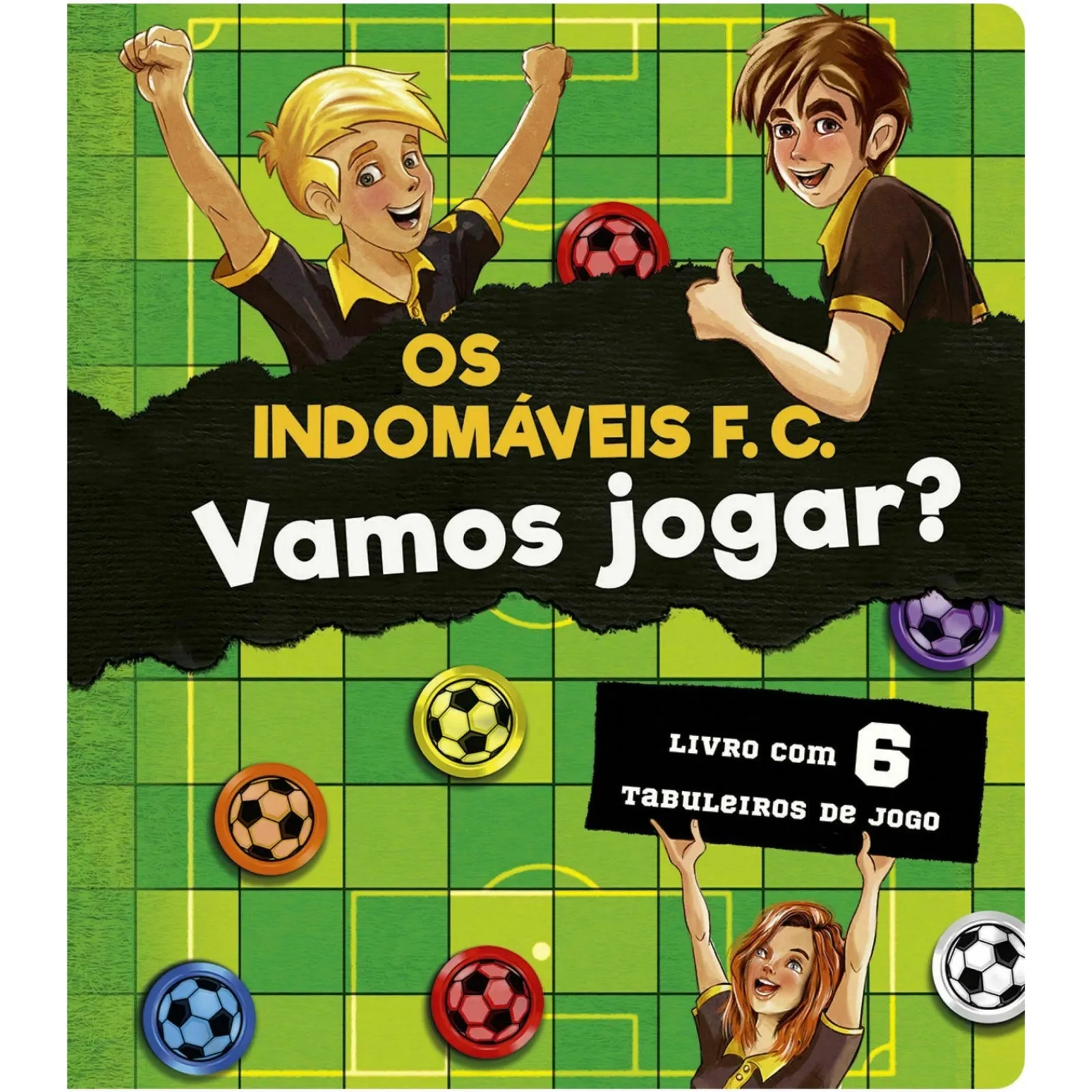 Porto Editora Os Indomáveis F.C - Vamos Jogar? de Álvaro Magalhães