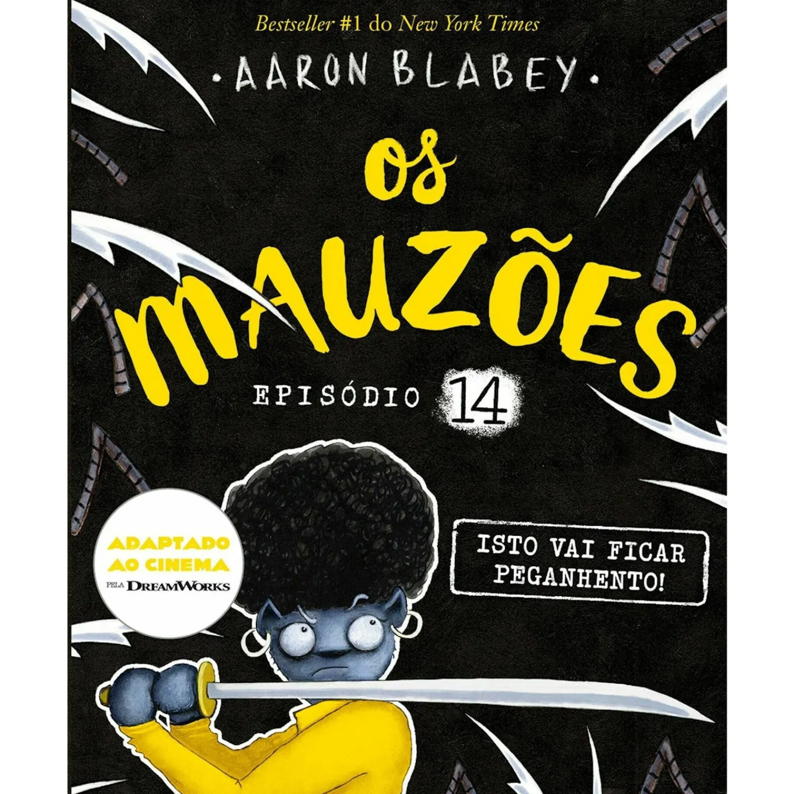 Porto Editora Os Mauzões - Episódio 14: Isto Vai Ficar Peganhento! de Aaron Blabey