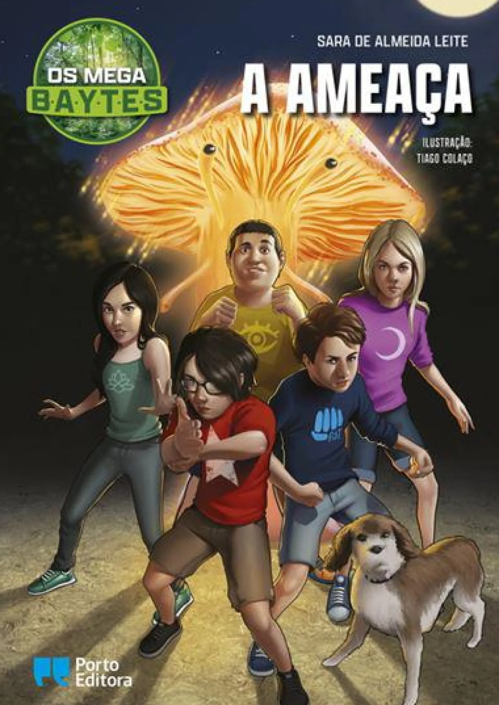 Hot Porto Editora Os Mega B.A.Y.T.E.S. - A Ameaça de Sara de Almeida Leite - Livro 2