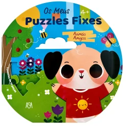Asa Os Meus Puzzles Fixes - Animais Amigos de Hemma