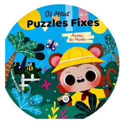 Asa Os Meus Puzzles Fixes - Animais do Mundo de Hemma