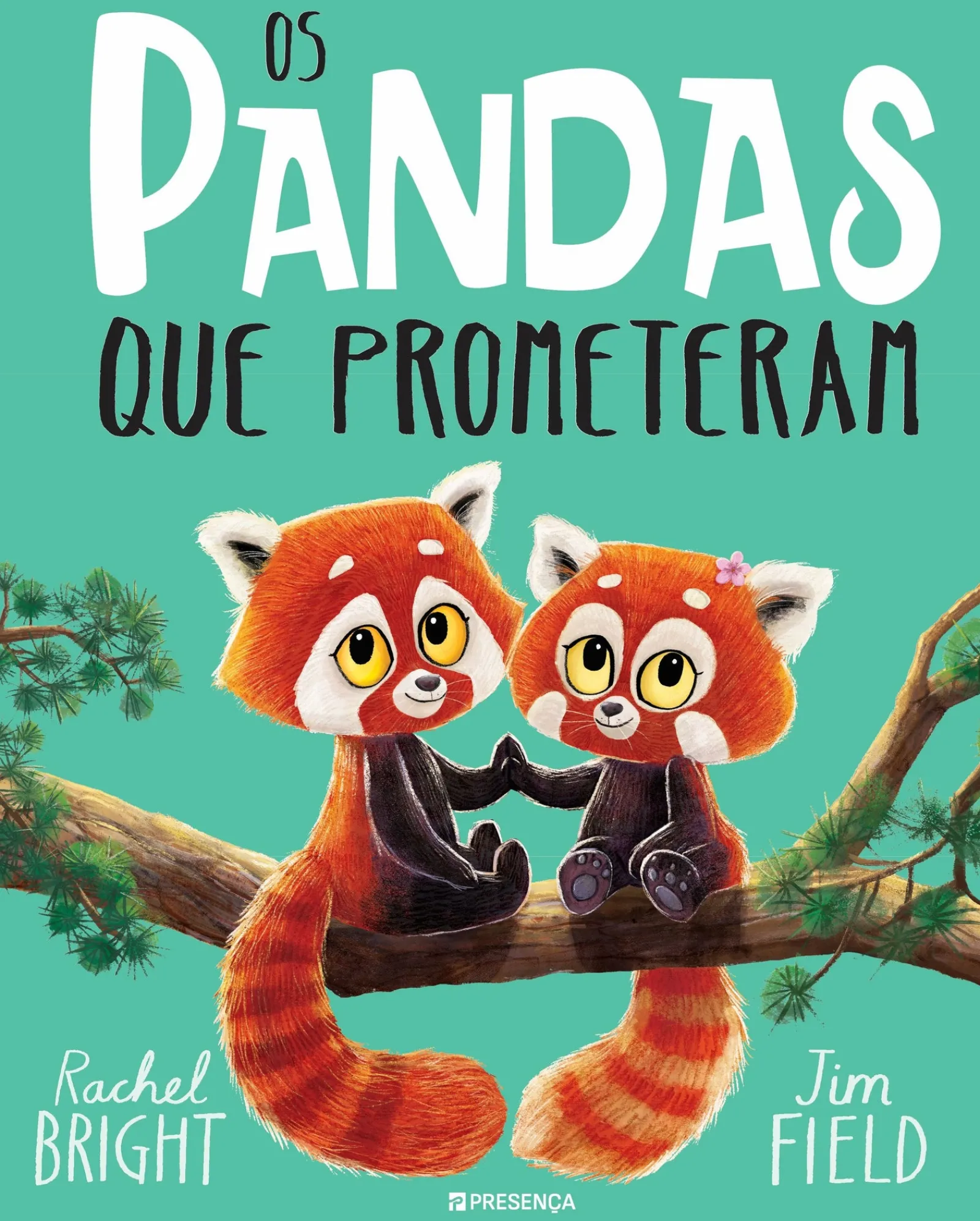 Hot Editorial Presença Os Pandas que Prometeram de Rachel Bright