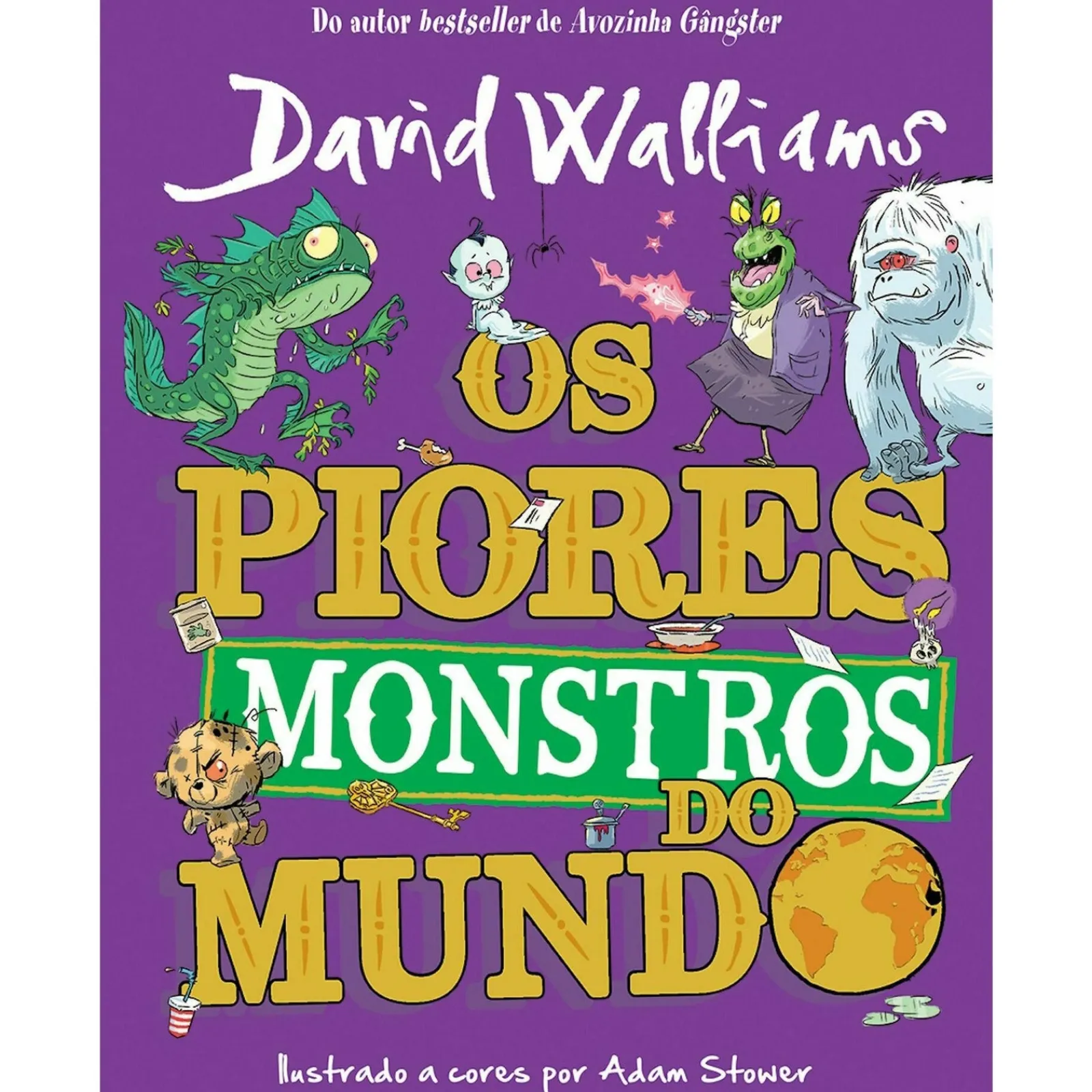 Albatroz Os Piores Monstro do Mundo de David Walliams