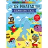 Booksmile Os Piratas - Desenha com Stencils de Elizabeth Golding