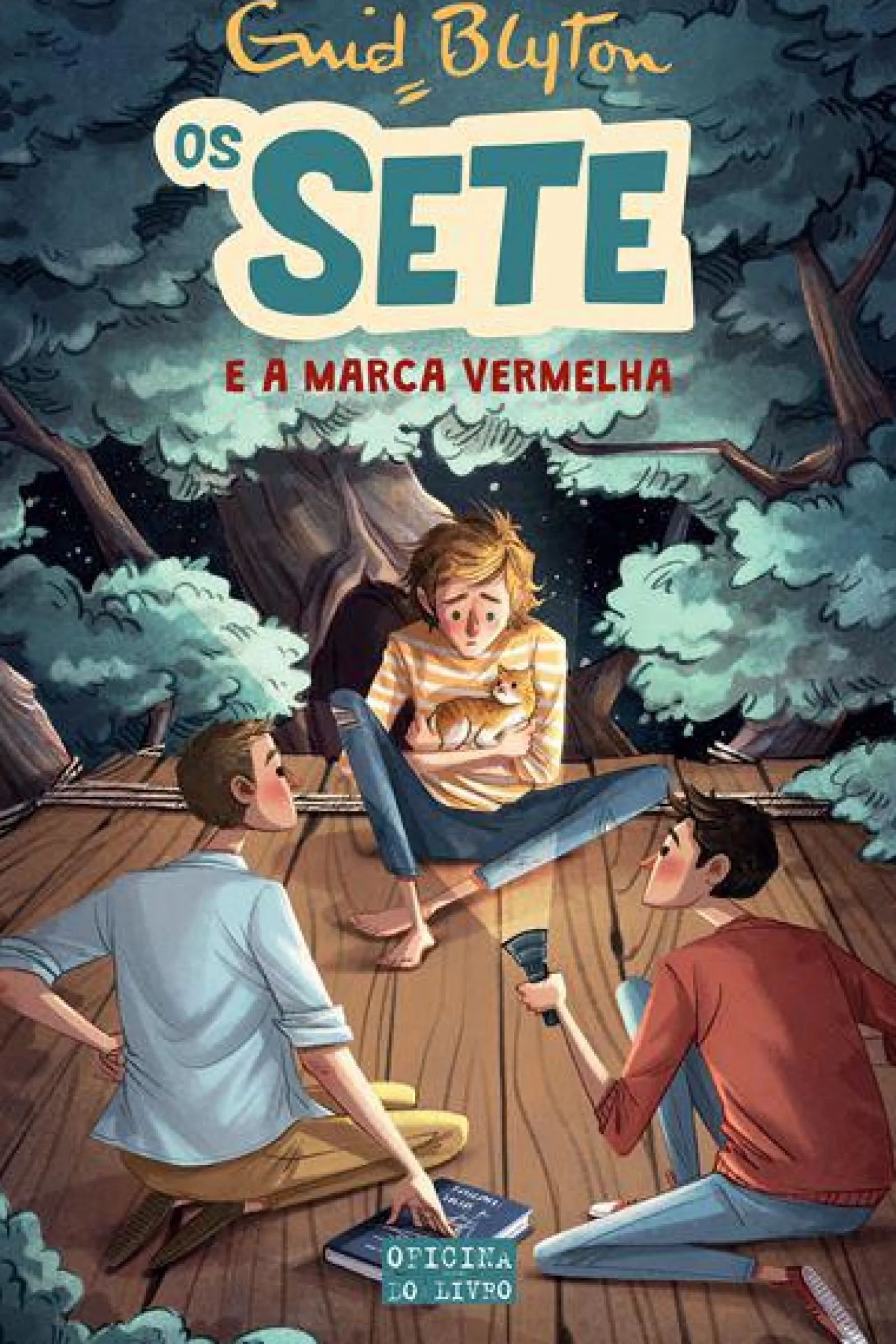 Hot Oficina Do Livro Os Sete e a Marca Vermelha de Enid Blyton - Os Sete - Volume 3