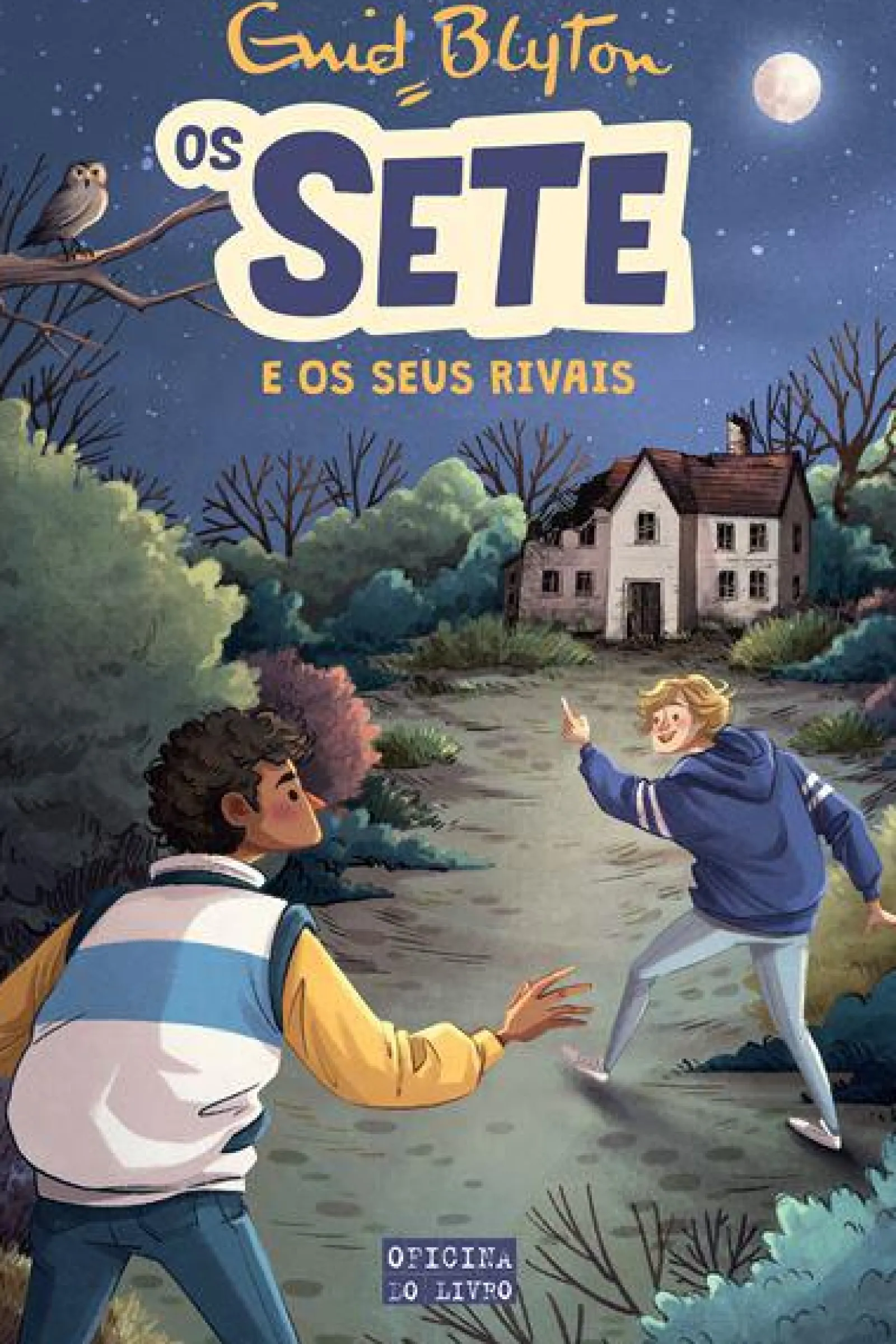 Oficina Do Livro Os Sete e os seus Rivais de Enid Blyton - Os Sete - Volume 4