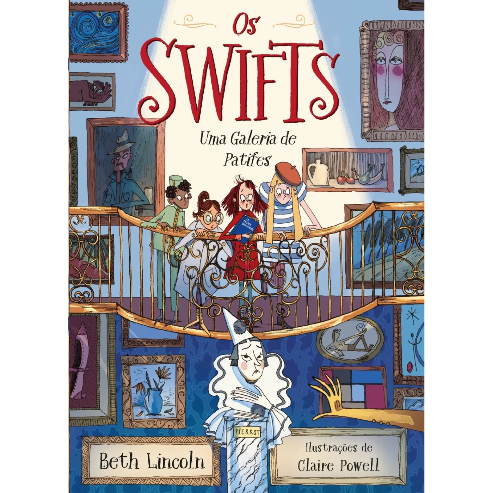 Nuvem De Letras Os Swifts - uma Galeria de Patifes de Beth Lincoln