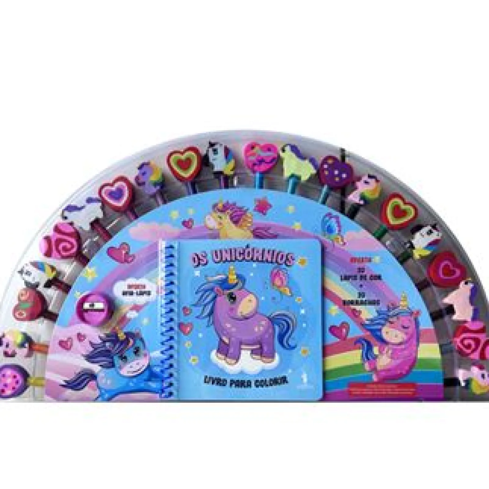 Dom Quixote Os Unicórnios - Livro para Colorir