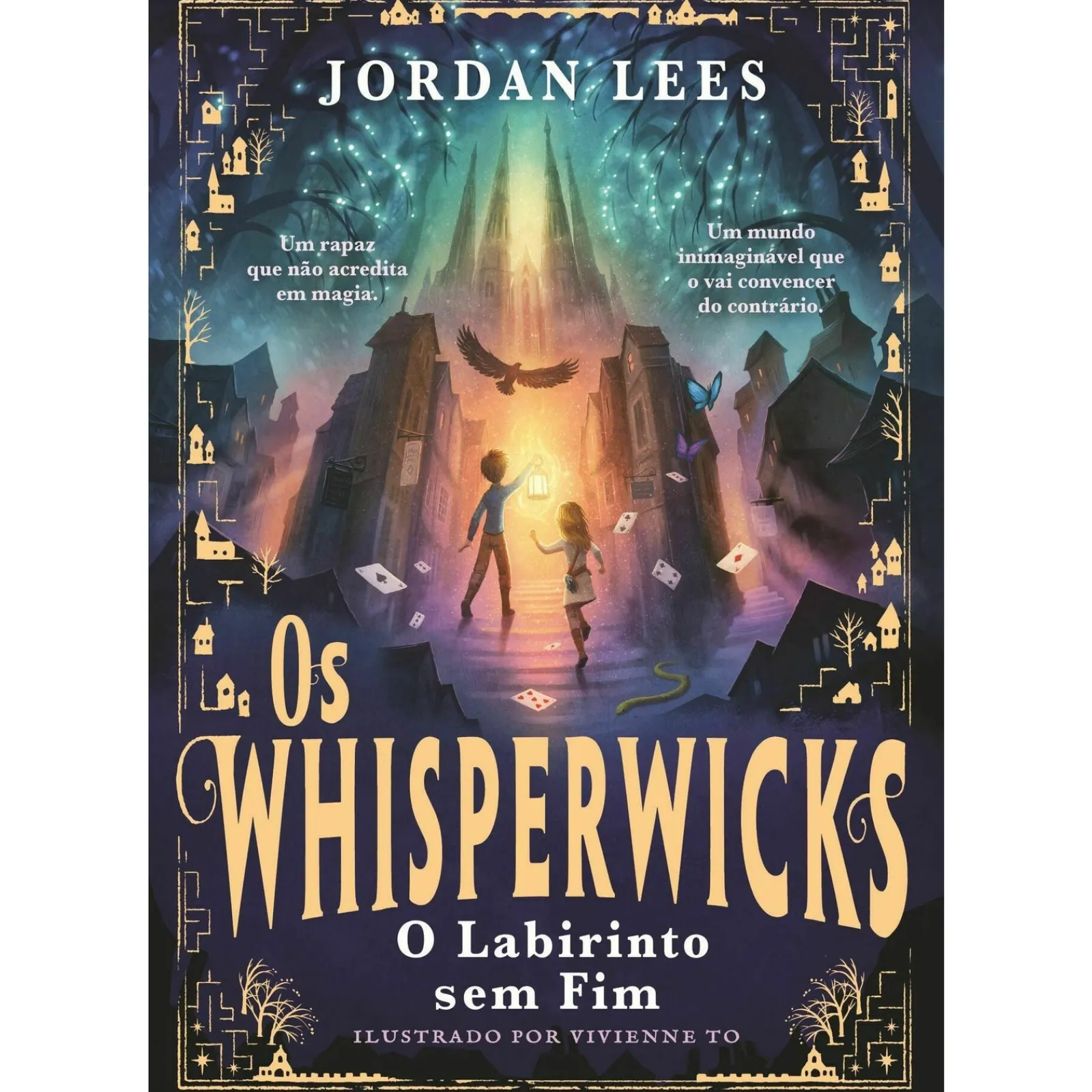 Nuvem De Letras Os Whisperwicks: o Labirinto sem Fim de Jordan Lees