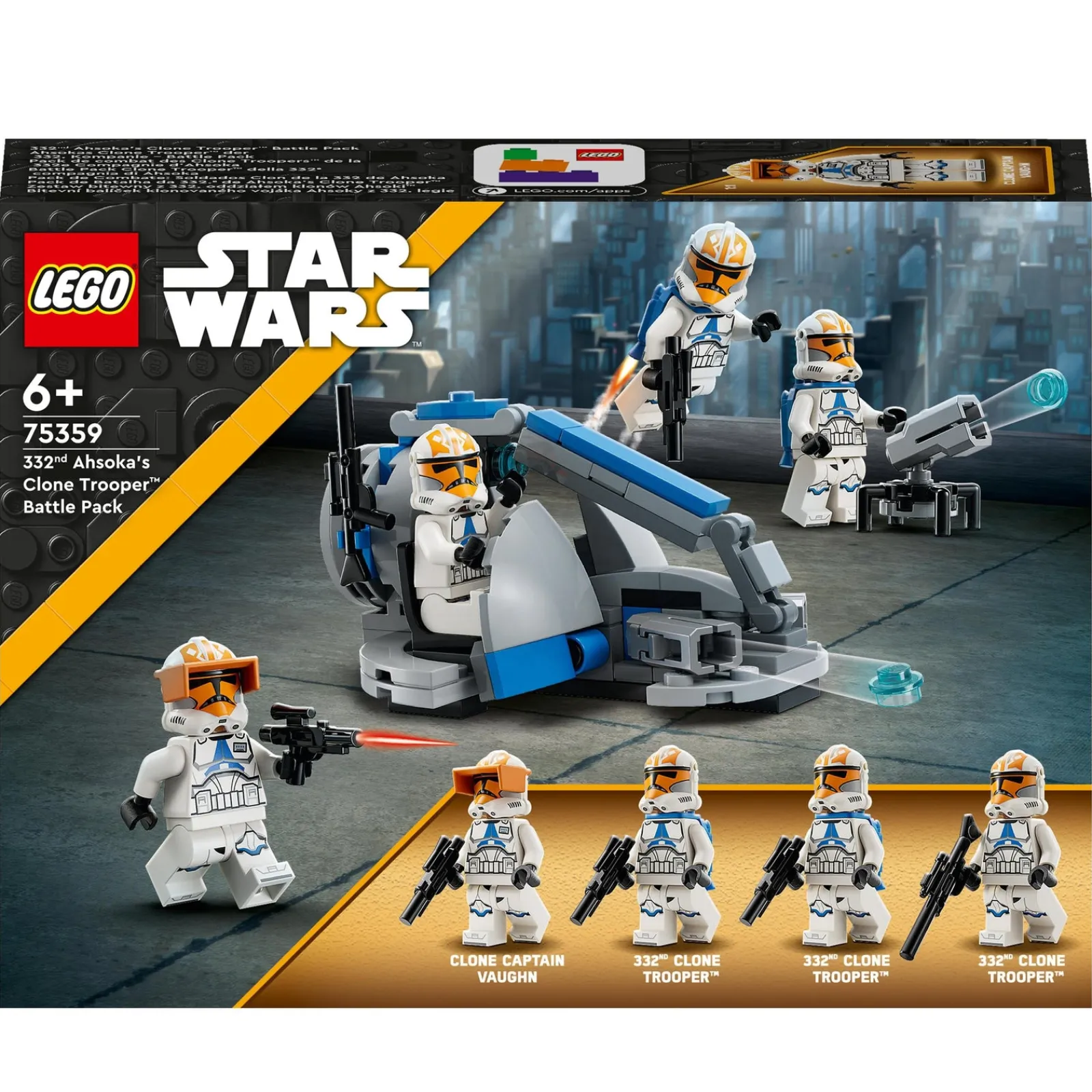 Lego-Star Wars Pack De Batalha Da 332ª De Ahsoka Colone