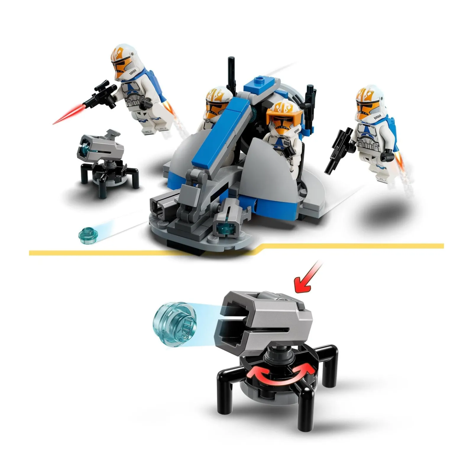 Lego-Star Wars Pack De Batalha Da 332ª De Ahsoka Colone