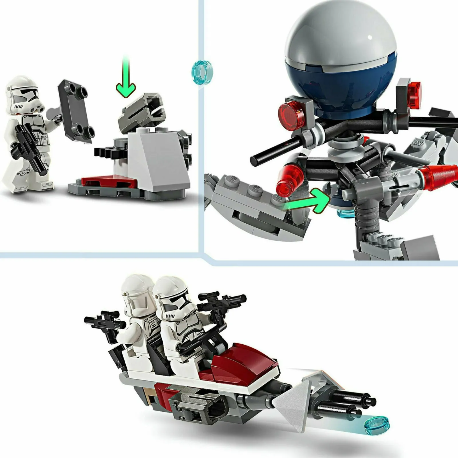 Discount Lego-Star Wars Pack De Combate Clone Trooper E Bat