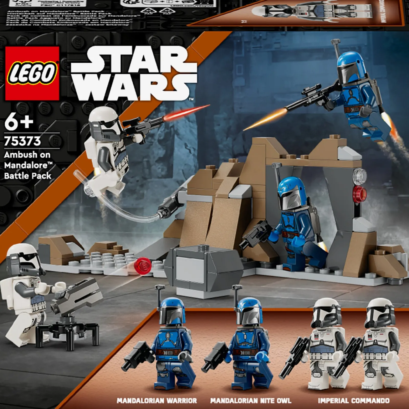 Lego-Star Wars Pack De Combate Emboscada Em Mandalore